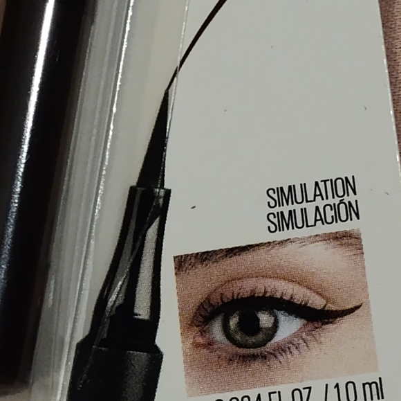 NWT! Maybelline MASTER PRECISE ALL DAY LIQUID EYELINER (Shade 111/Forest Brown) - Picture 4 of 6
